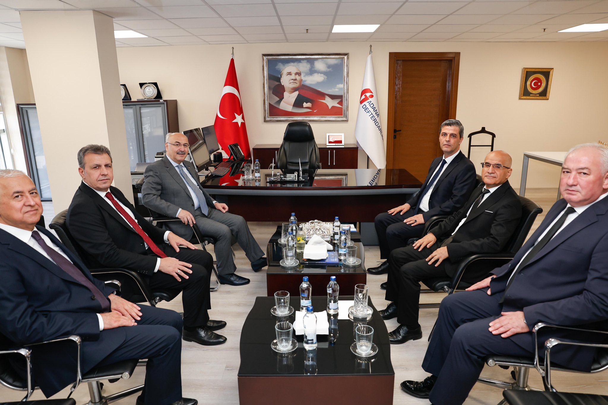 Vali Yavuz Selim Köşger’den Adana Defterdarlığı’na Ziyaret