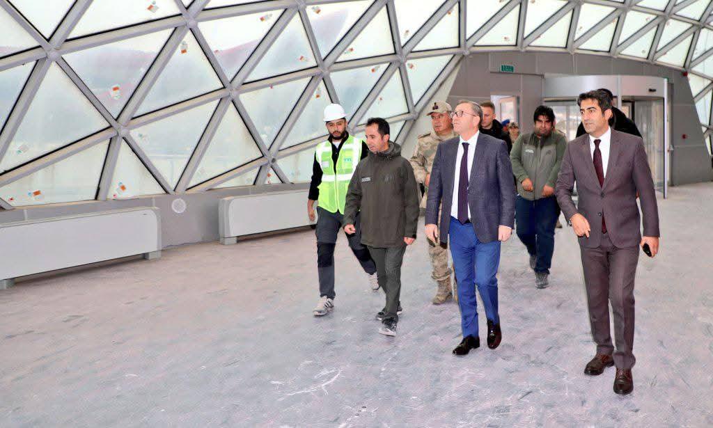 Vali Ziya Polat, Allahuekber Dağları Milli Parkı’nda İncelemelerde Bulundu