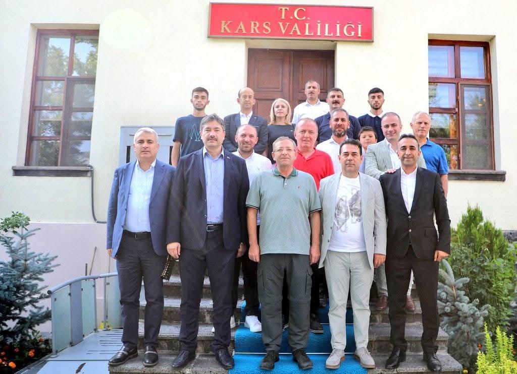 Vali Ziya Polat, BEM-BİR-SEN Heyetini Kabul Etti