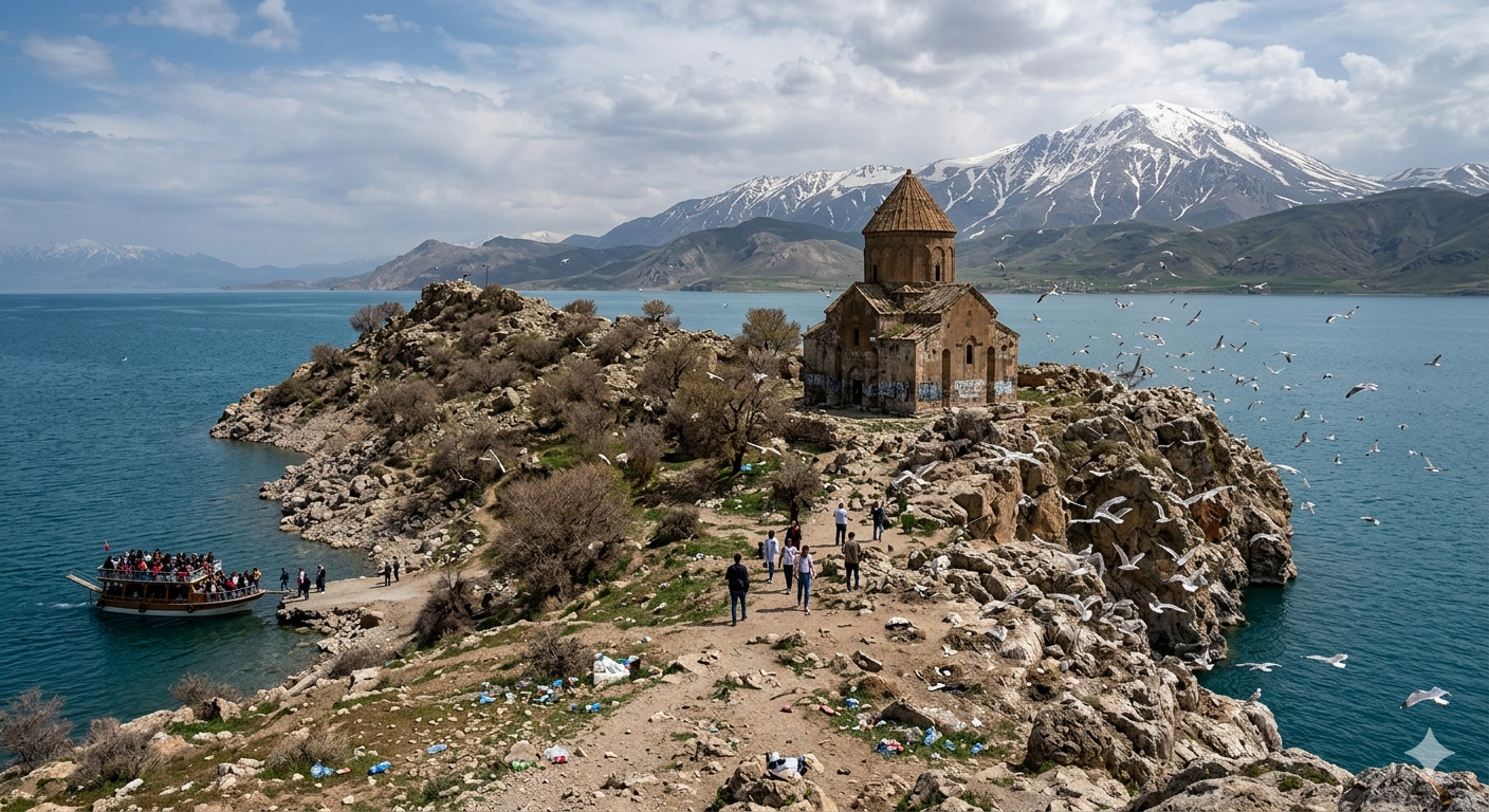 Van Gölü’nün incisi Çarpanak Adası için kritik uyarı