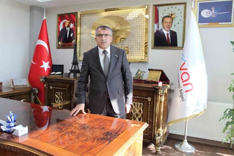 Van OSB’de Memet Aslan Yeniden Başkan Seçildi