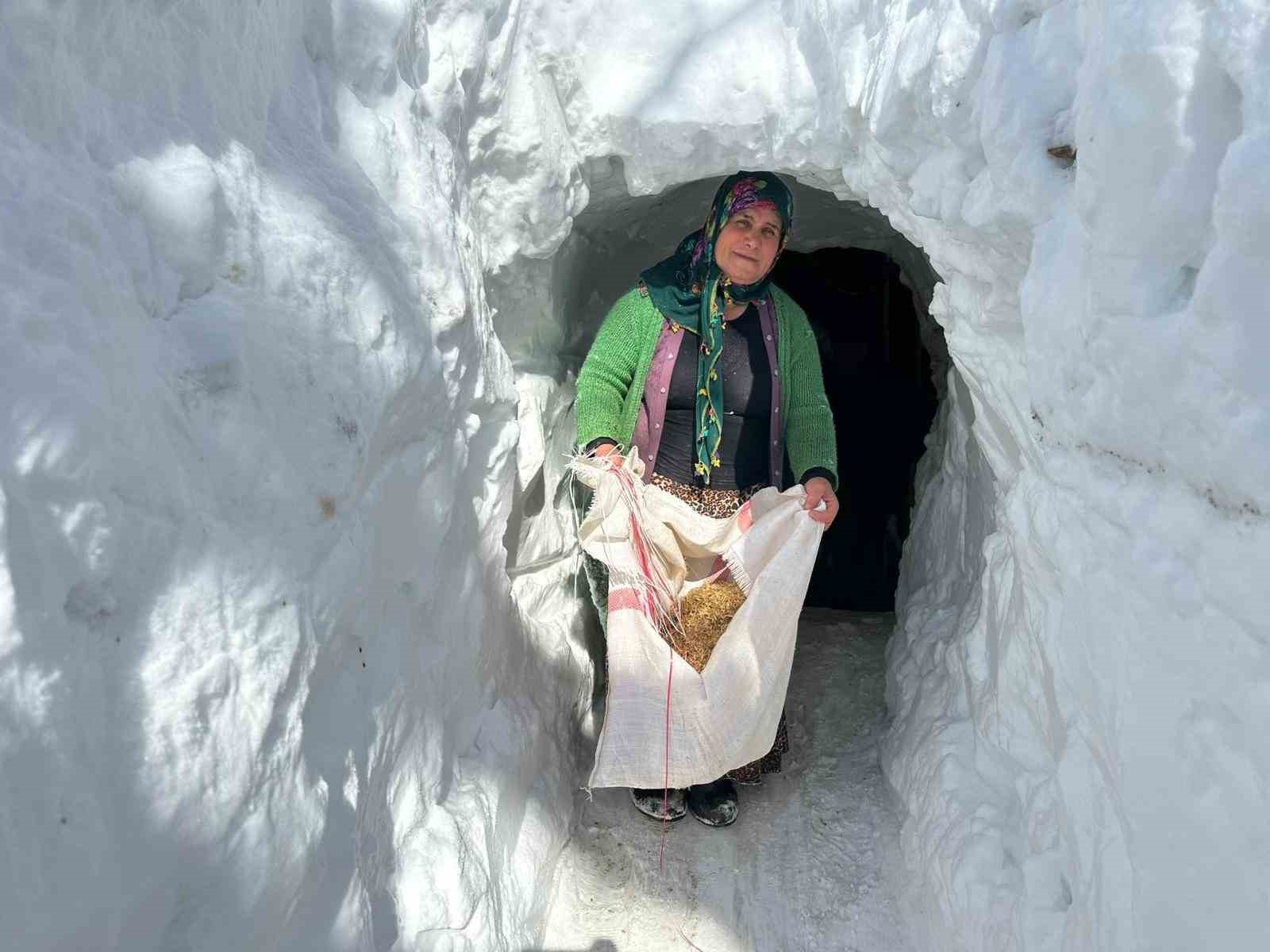 Van’da Kardan Tünellerle Yaşam Mücadelesi