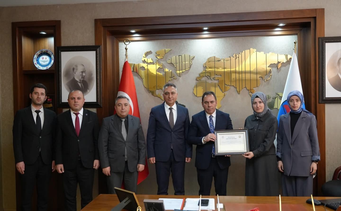 Vergi Haftası Kapsamında Başkan Senger’e Ziyaret