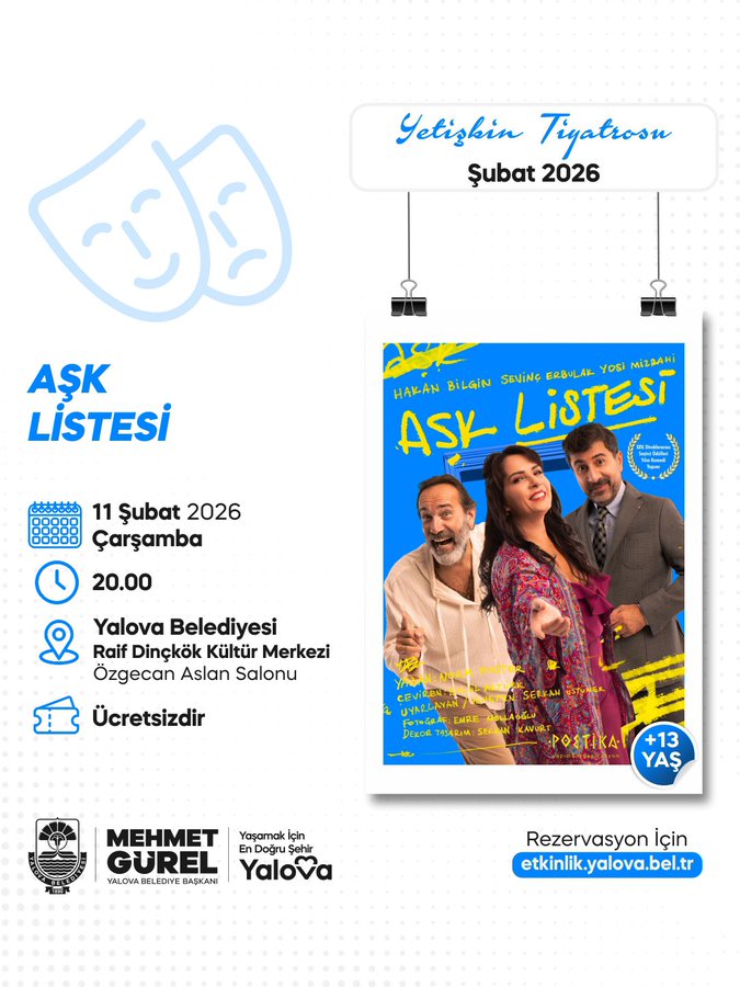 Yalova Belediyesi Sevilen Komedi Oyununu Ağırlıyor