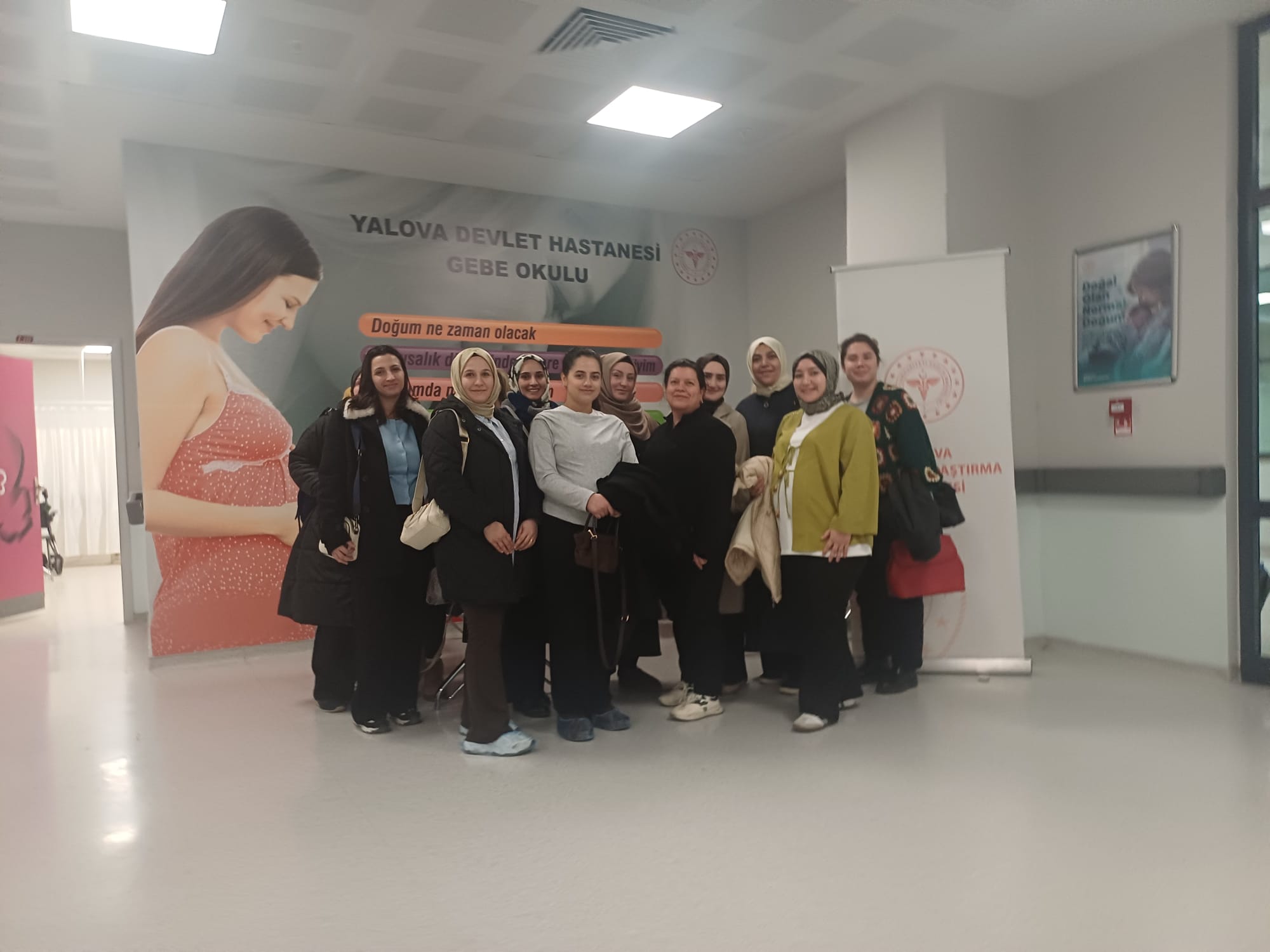 Yalova Hastanesinde Gebelere Üçüncü Tur Eğitimi Tamamlandı