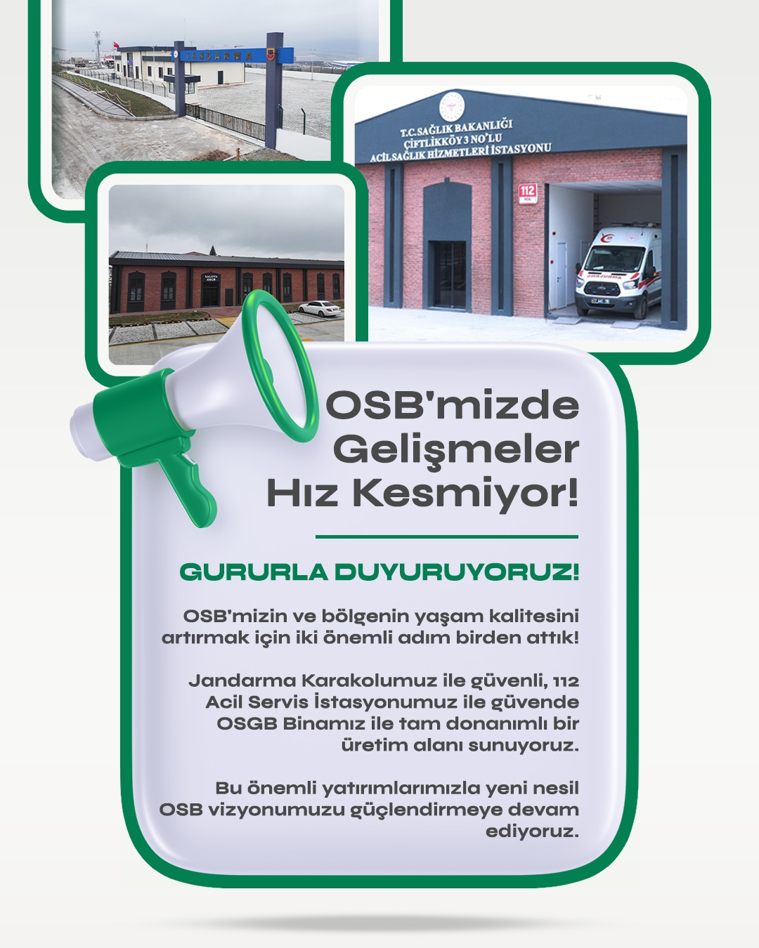 Yalova OSB’de Dev Yatırımlar: Güvenlik, Sağlık ve Donanım Bir Arada