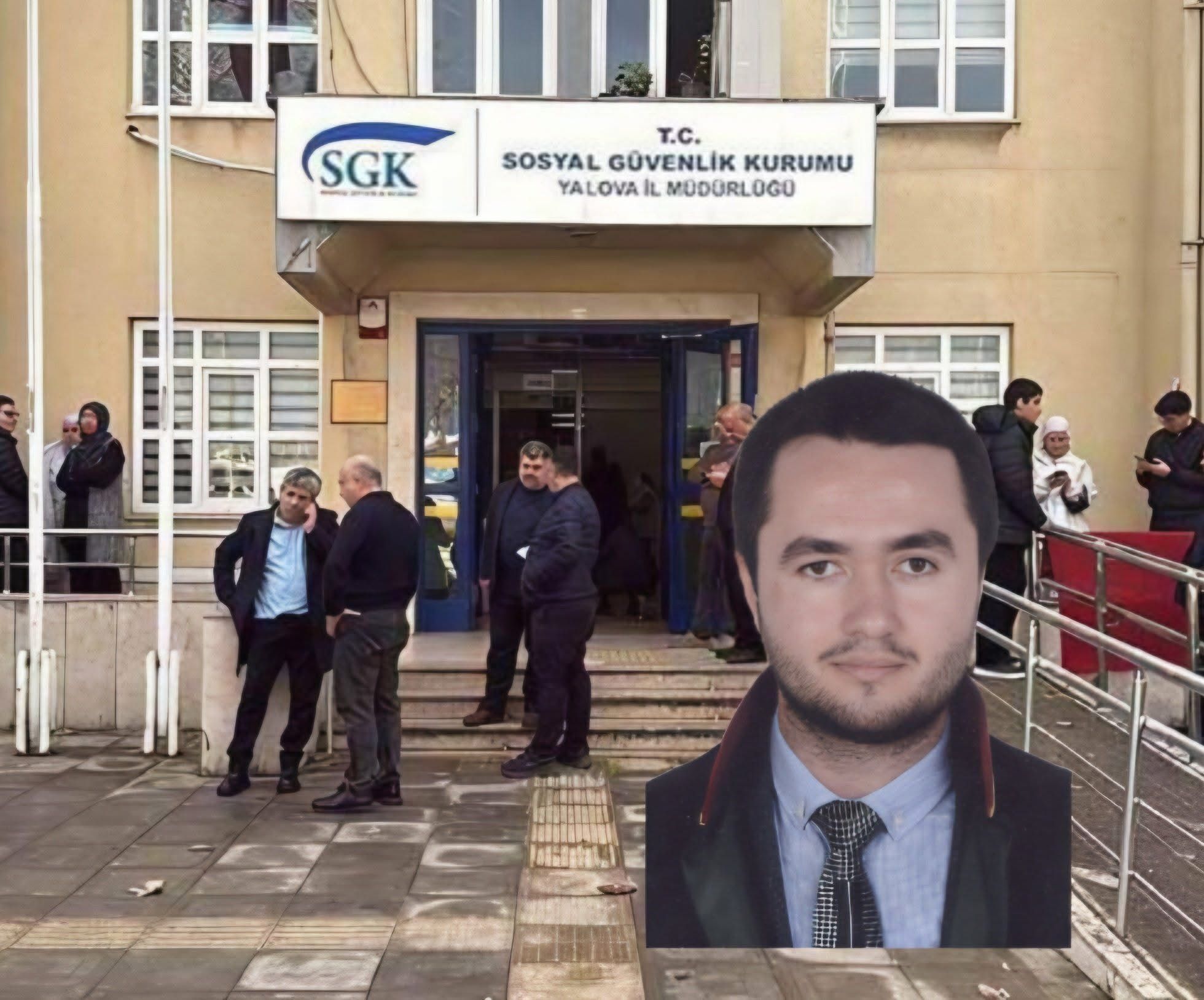 Yalova SGK’da Avukat Zekeriya Polat’a Yapılan Alçak Saldırıya Sert Tepki: “Bu Devlete Meydan Okumaktır”