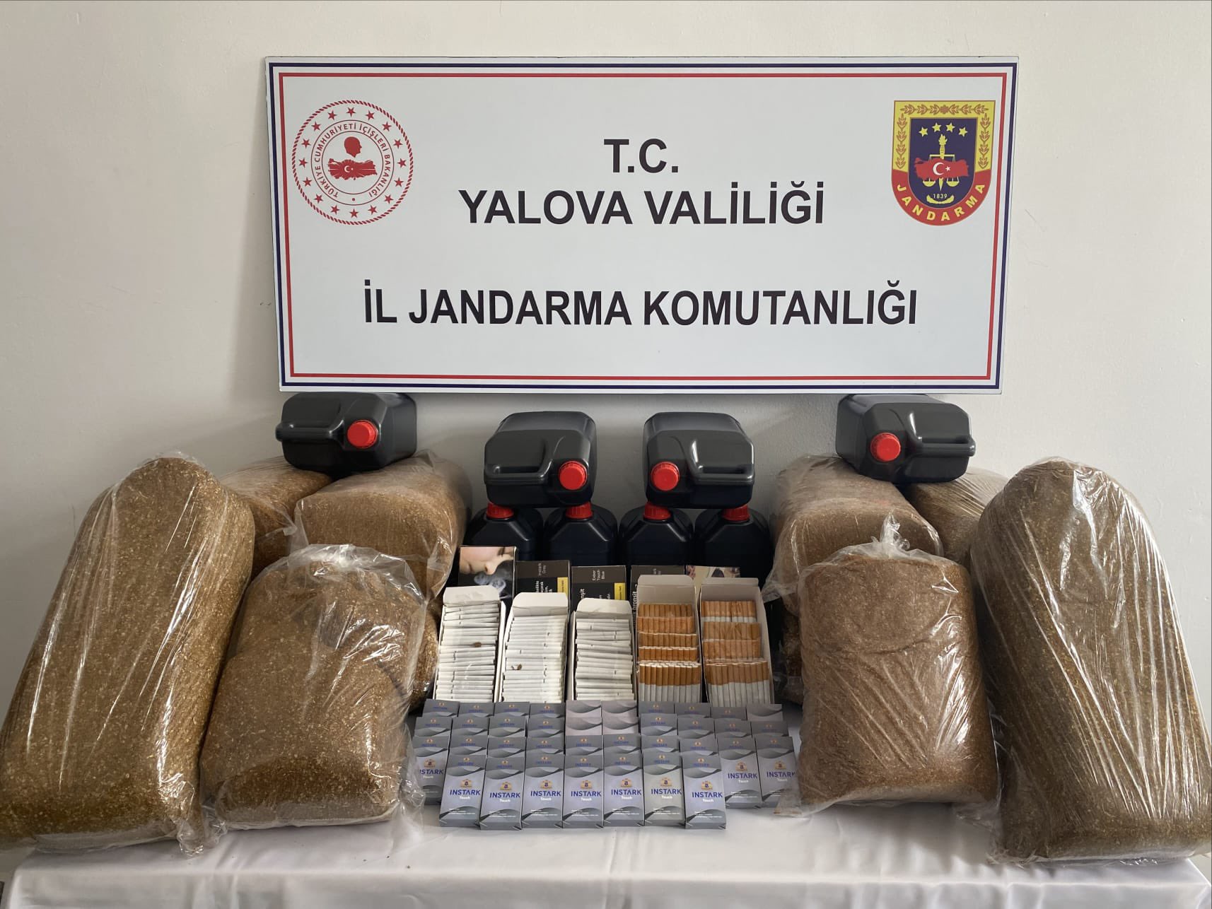 Yalova’da Kaçakçılık ve Uyuşturucu Operasyonu Düzenlendi