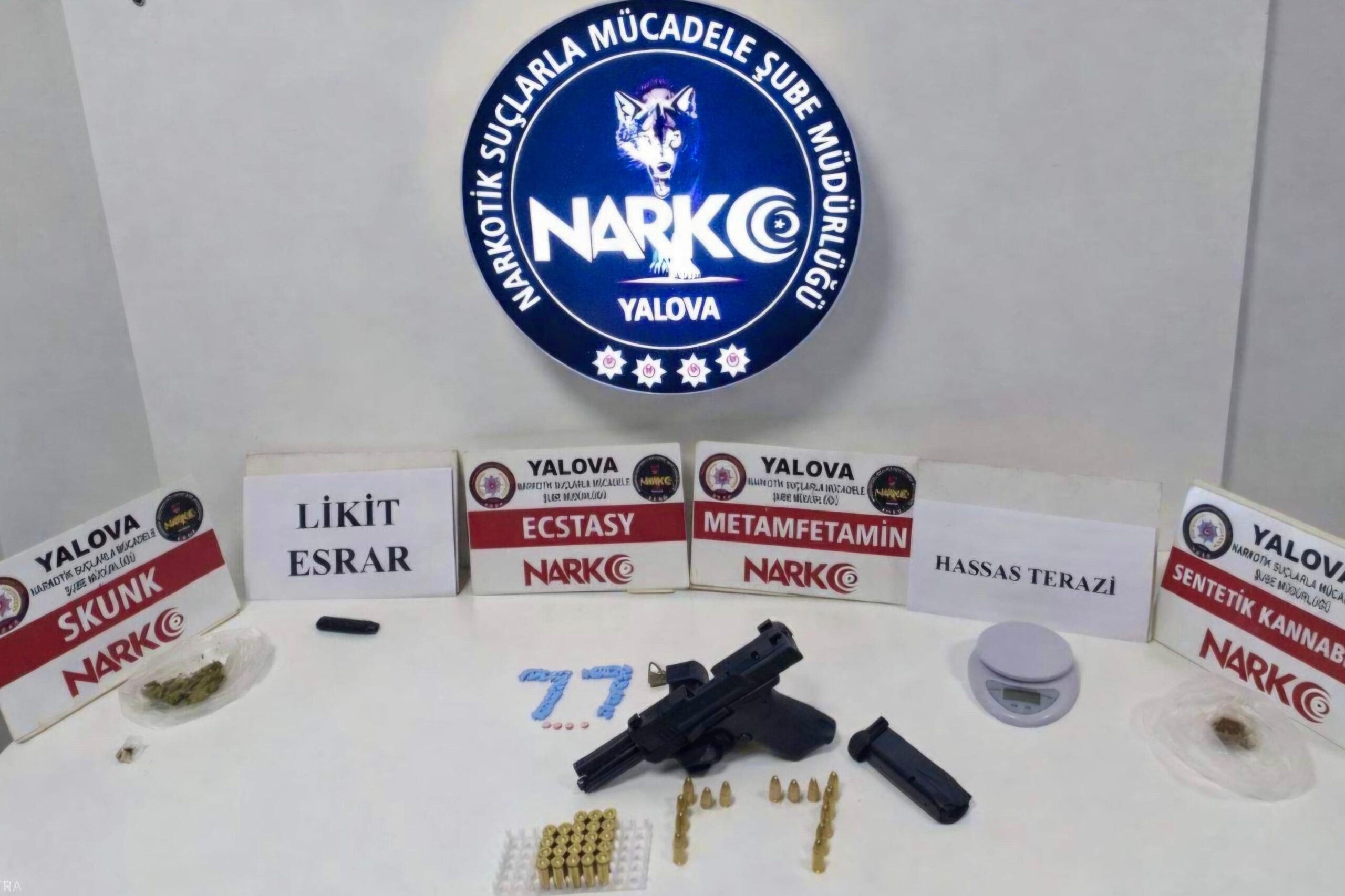 Yalova’da Uyuşturucu Operasyonu: 4 Tutuklama