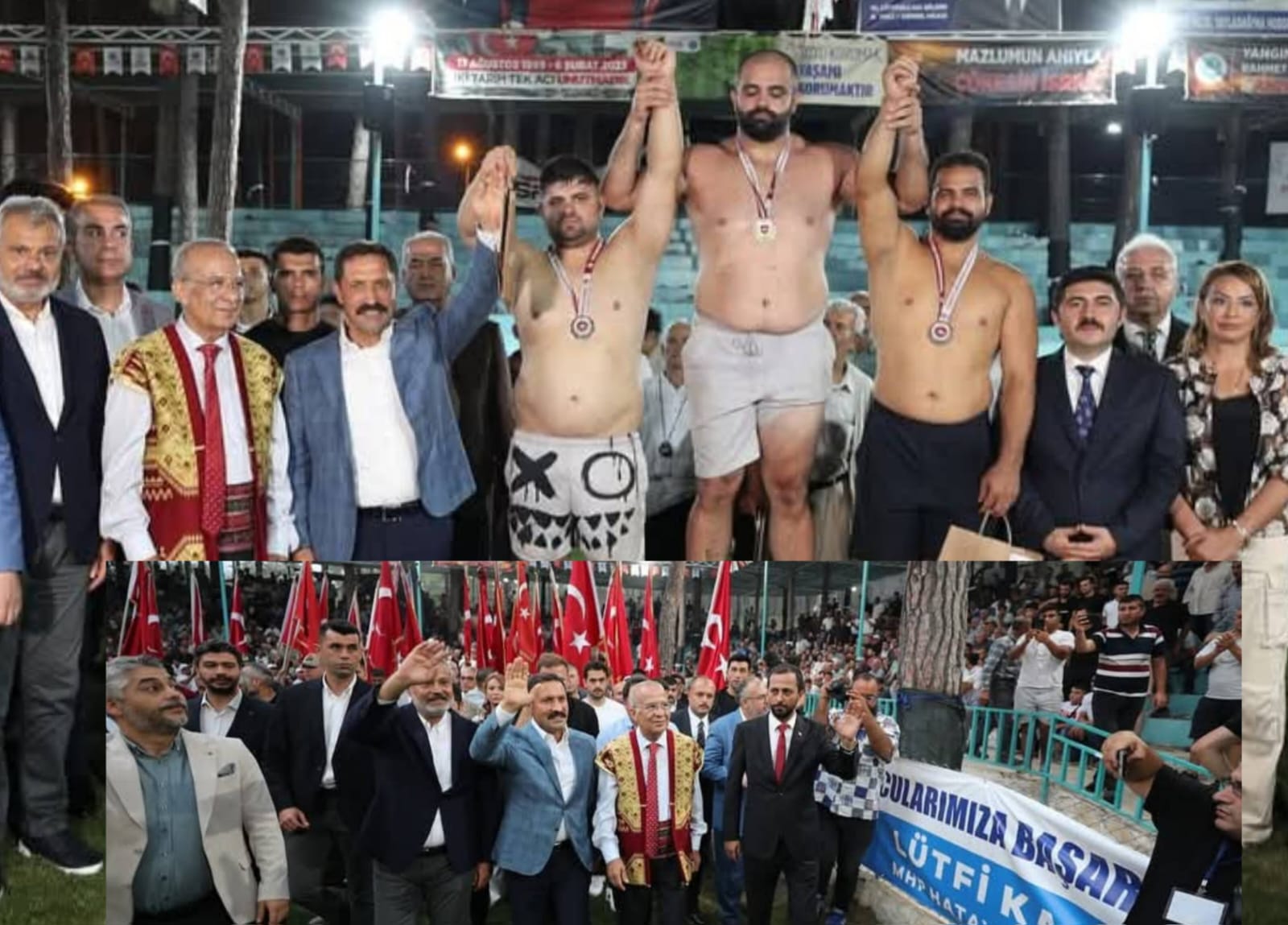 Yayladağı’nda Aba Güreşi Coşkusu