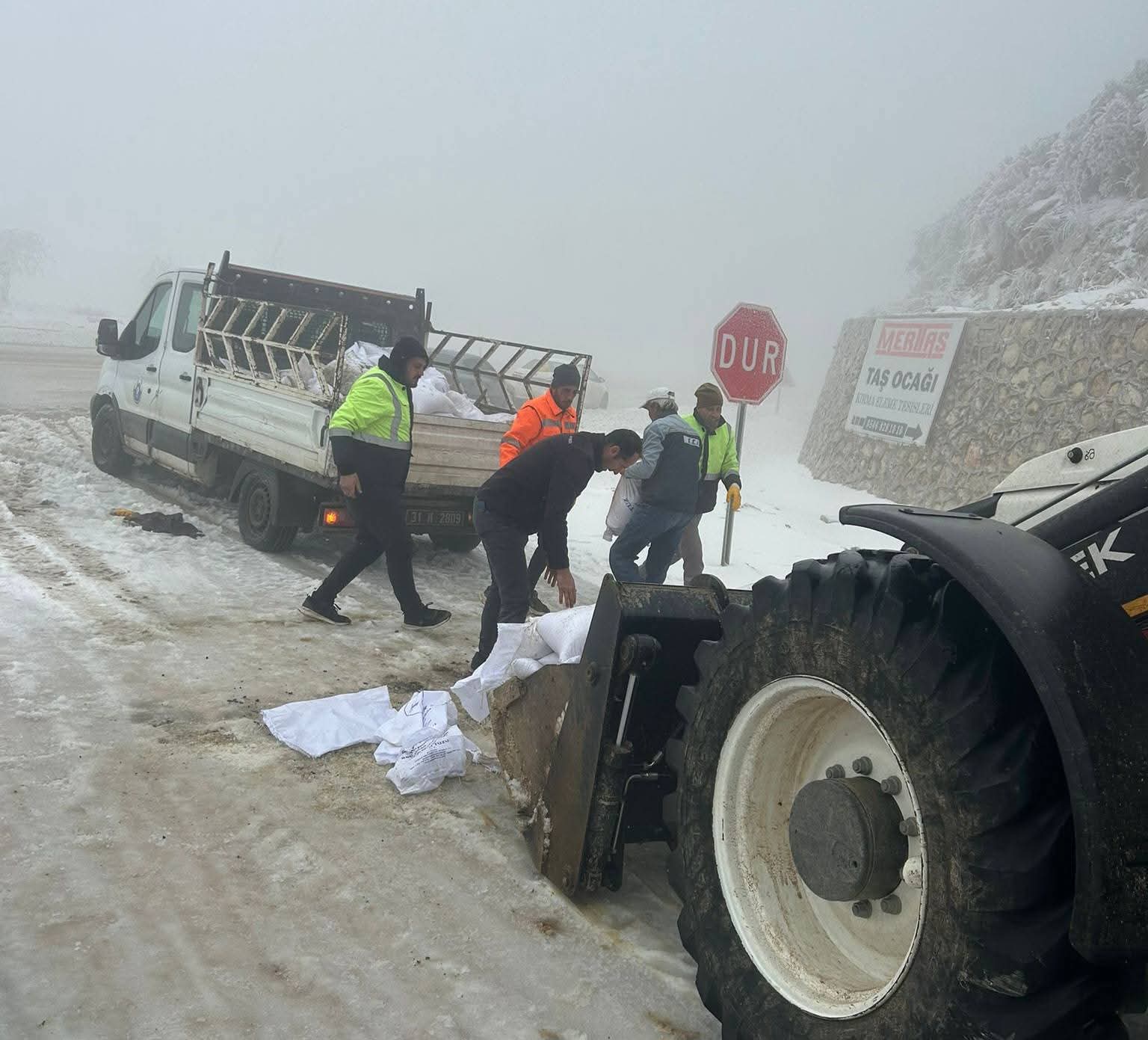 Yayladağı’nda Buzlanmaya Karşı Seferberlik