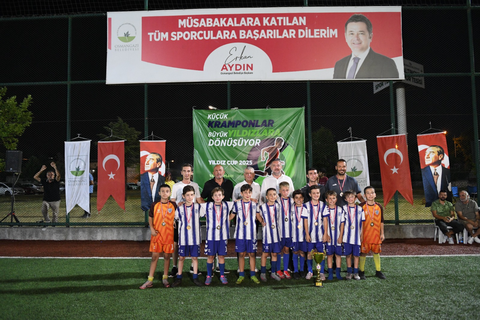 Yıldız Cup 2025 Futbol Turnuvası’nda Kupalar Sahiplerini Buldu