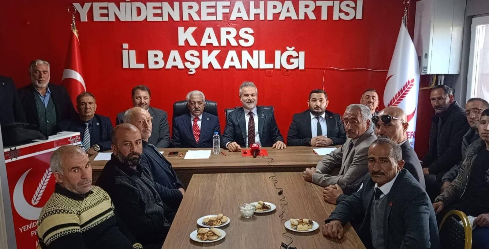 YRP Genel Başkan Yardımcısı Kılıç Kars’ta Konuştu: “16 Kasım’da Ankara’da 100 Bin Kişiyle Toplanacağız”